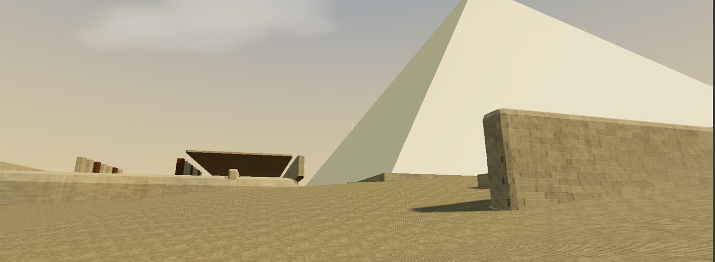 AI-Driven Reconstruction of the Khufu Pyramid, Part I image from the original Advisory Hour post.