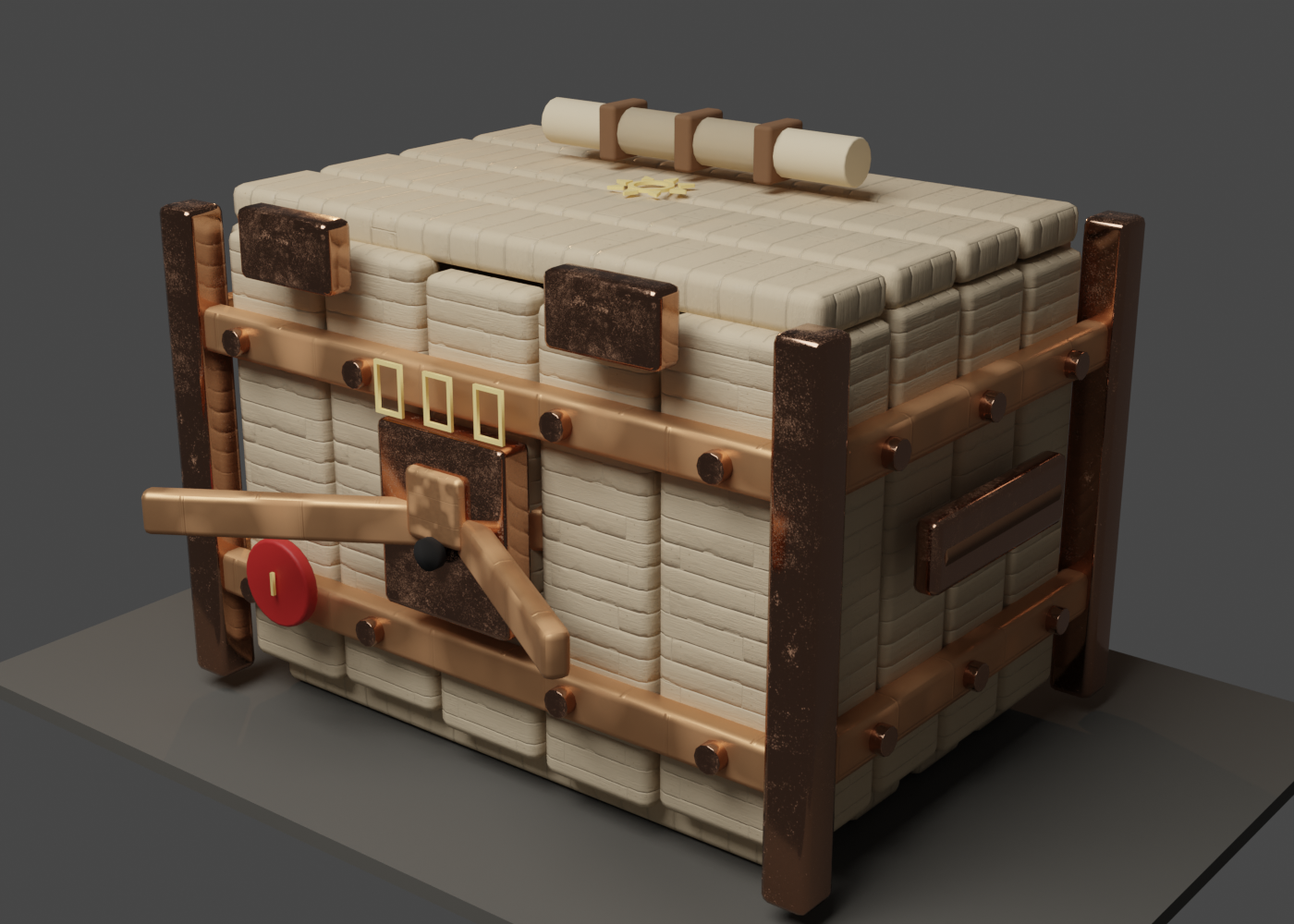 Am flabbergasted this is possible. Codex 5.5 + Blender. Goblin crates media from the original Advisory Hour note.