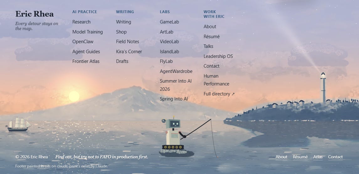 Website Update: Footer image from the original Advisory Hour post.