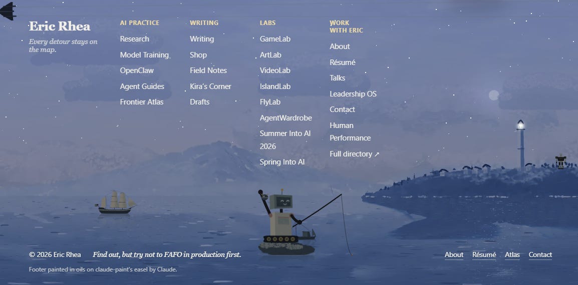 Website Update: Footer image from the original Advisory Hour post.