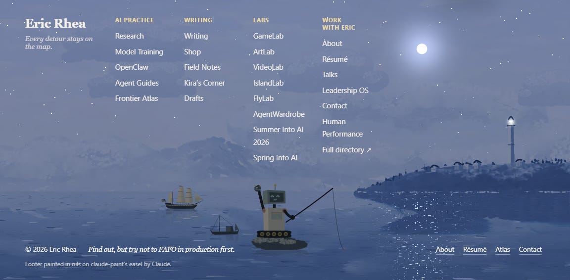 Website Update: Footer image from the original Advisory Hour post.
