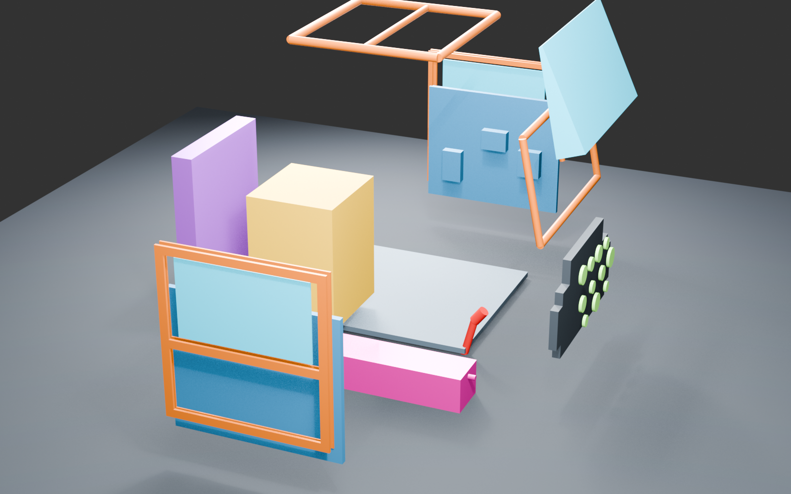 When AI-Driven Blender Modeling Fails: P-39 Airacobra gallery image from the original Advisory Hour post.