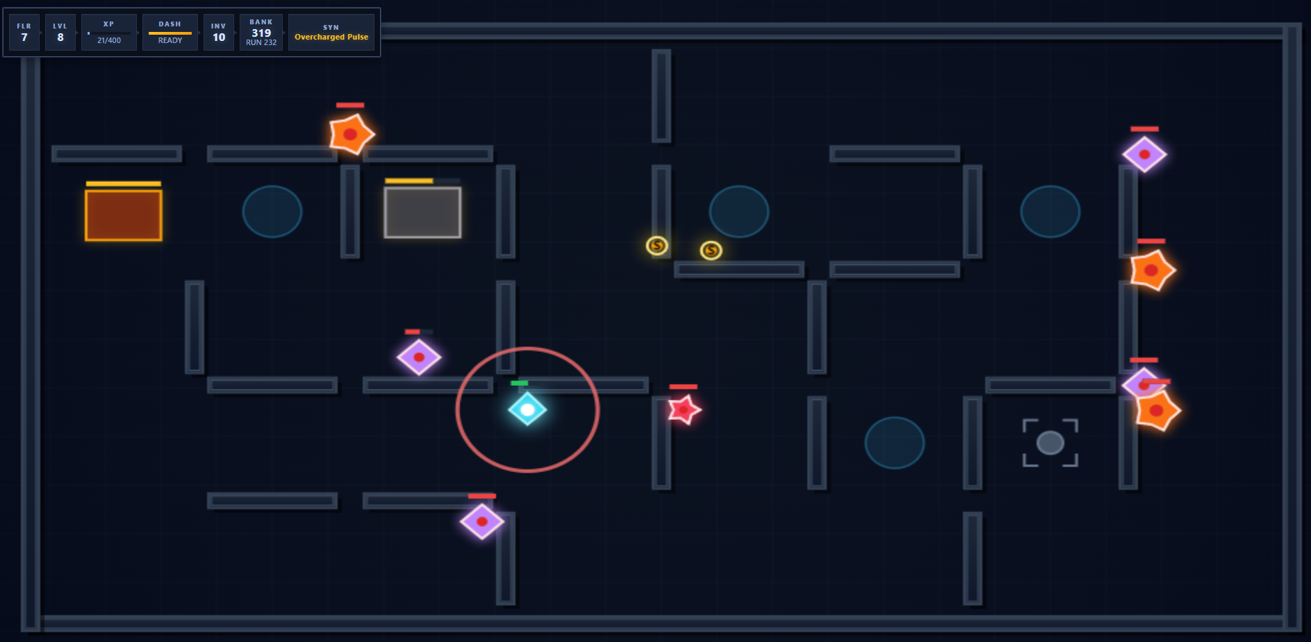 Mazefall before the art upgrade in later stages