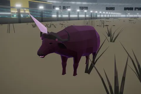 Dusk Buffalo in Ombra Savanna.