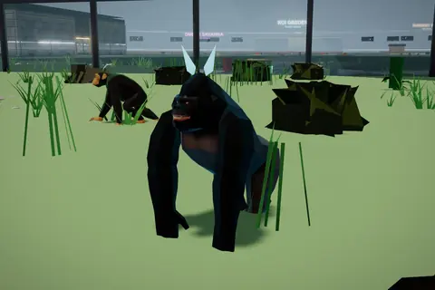 Stoneback Gorilla in Canopy Gorge.