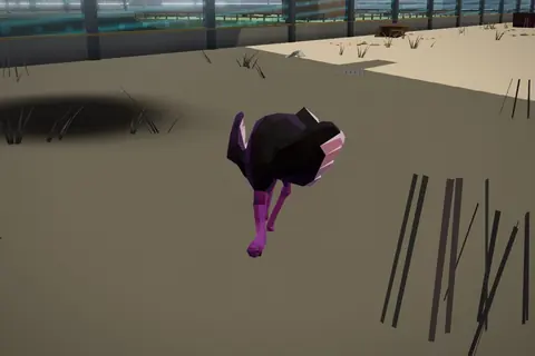 Strider Ostrich in Ombra Savanna.