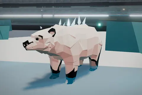 Glacier Bear in Floe Shelf.