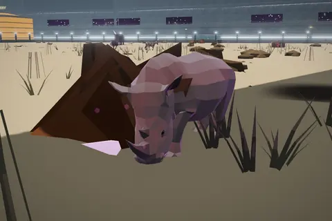 Anvil Rhino in Ombra Savanna.