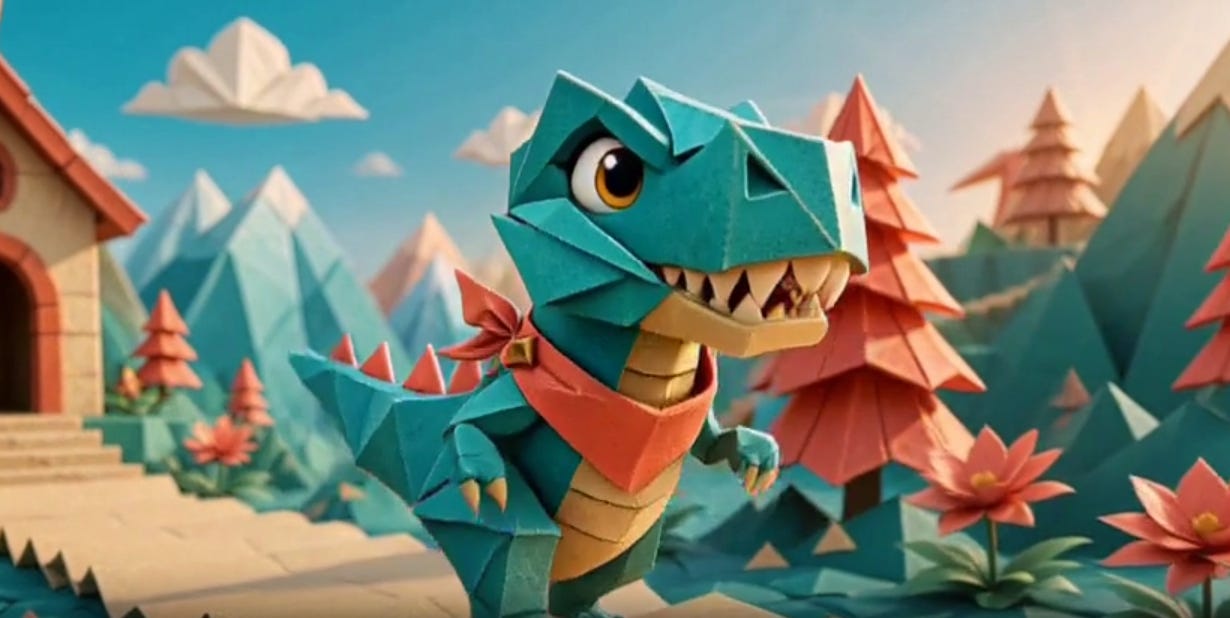 GameLab: Pip the Dinosaur in Video image from the original Advisory Hour post.