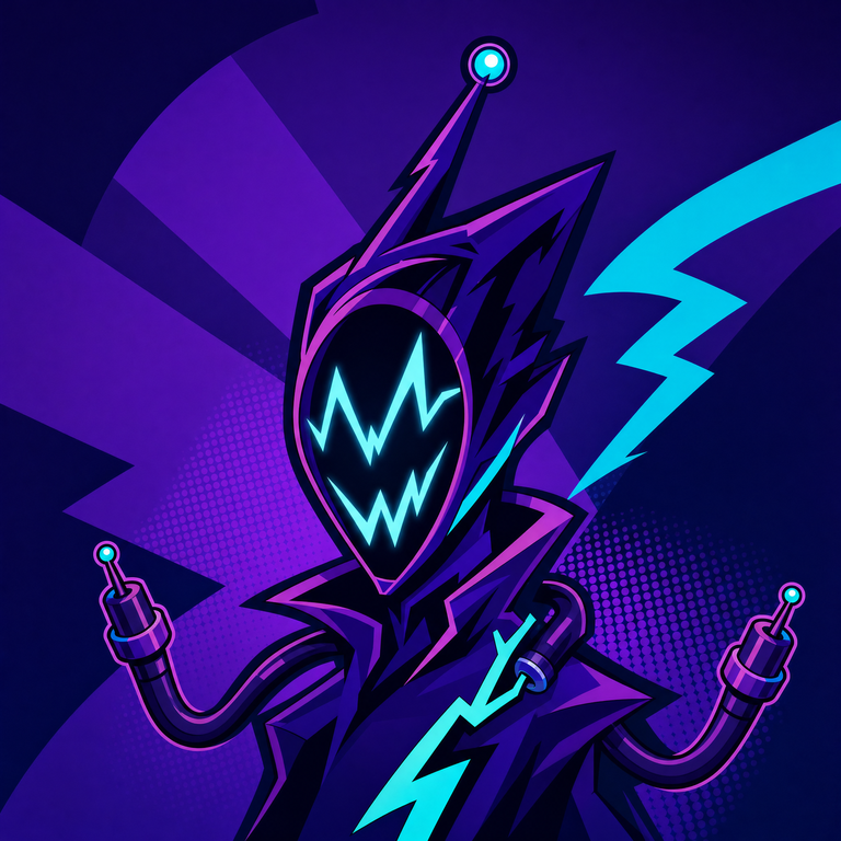 Villain profile portrait
