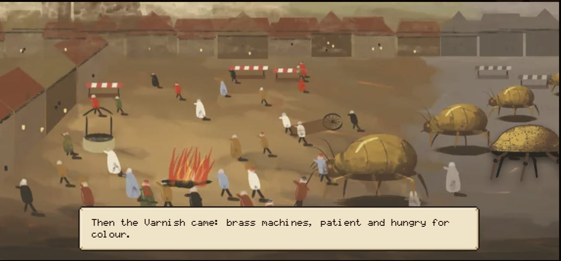 Gamelab: Relay Zero II: The Varnish image from the original Advisory Hour post.