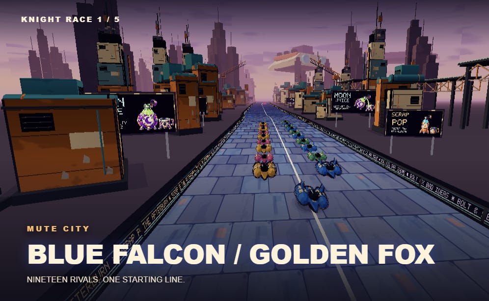 Gamelab: SciFi Racer: Get your race on image from the original Advisory Hour post.