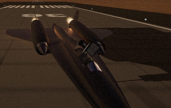 Gamelab: SR-71 II image from the original Advisory Hour post.