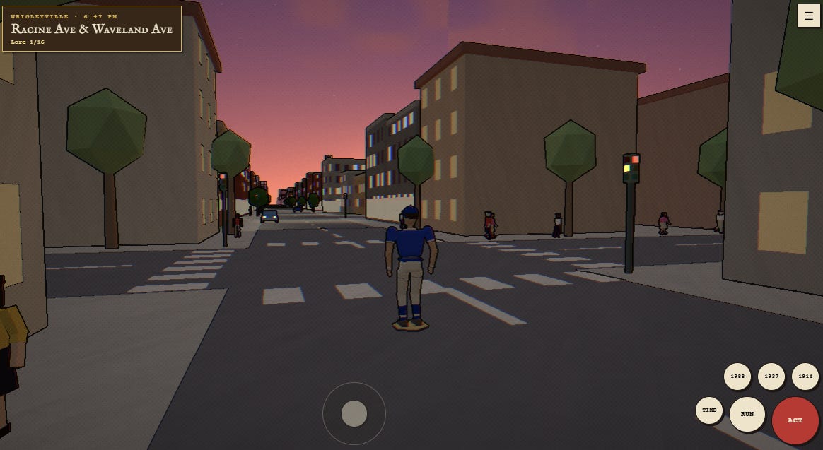 Gamelab: Timestorm Baseball II: Season of the Rift image from the original Advisory Hour post.