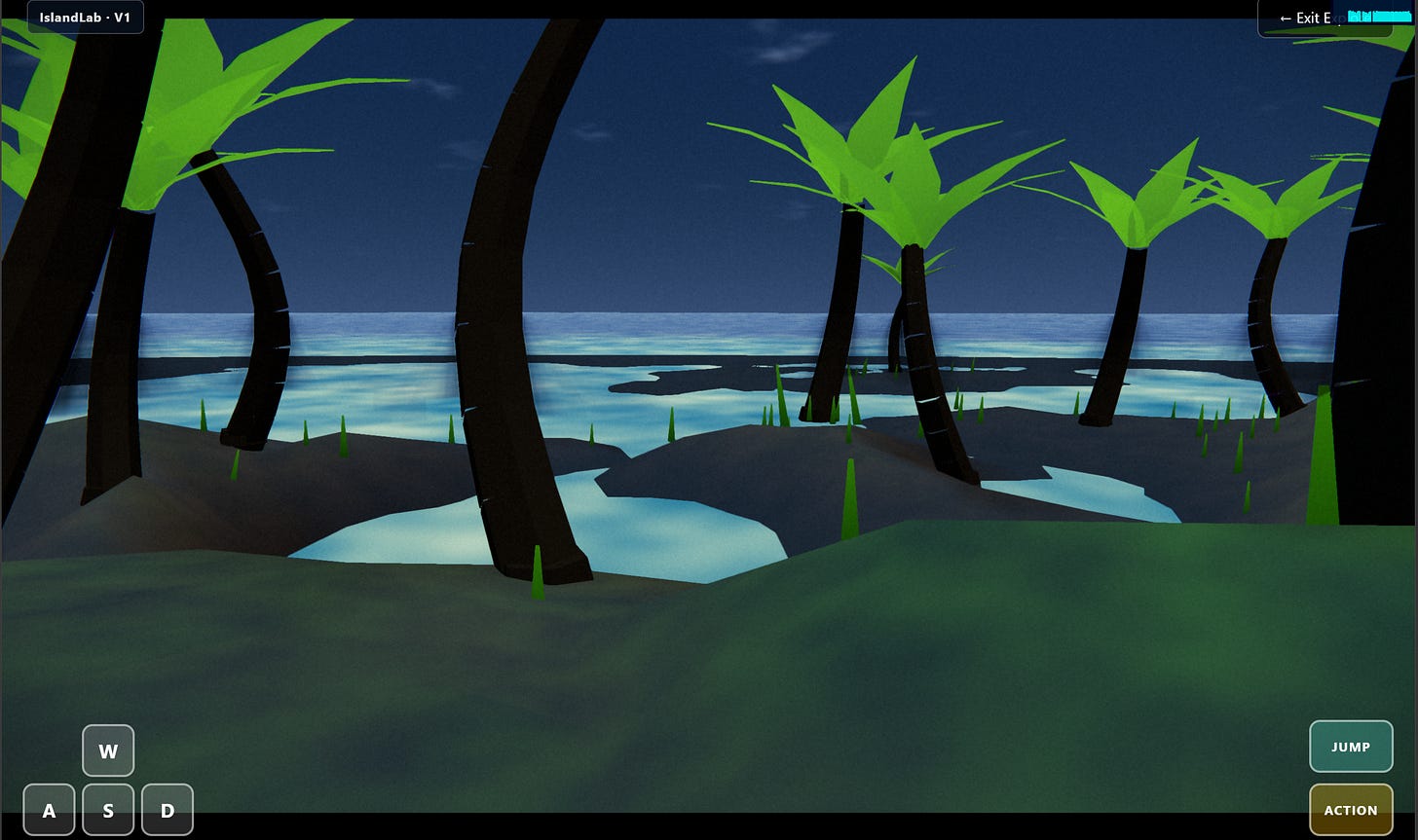 Island Lab Series: 2 of 5, Island V1 image from the original Advisory Hour post.