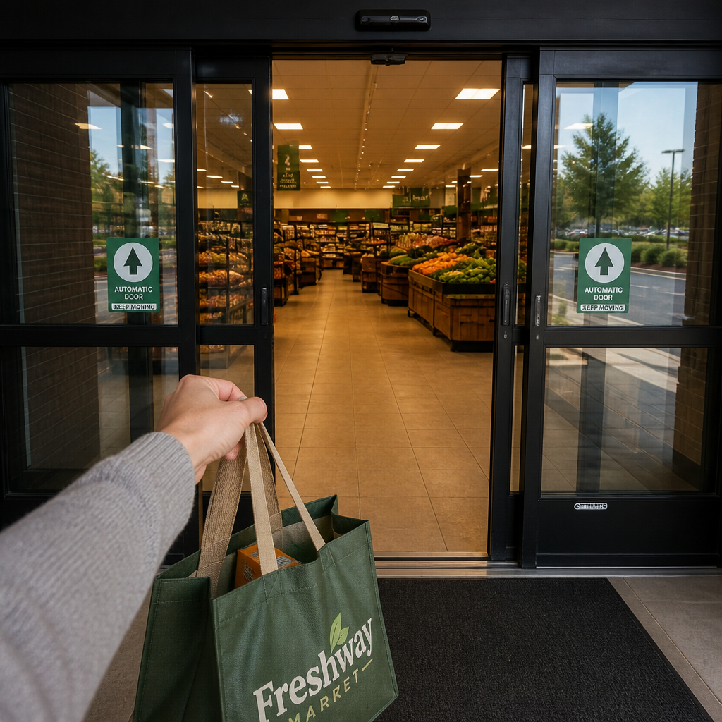 Generated John’s World frame: Taking groceries home and putting them away (2 of 9).