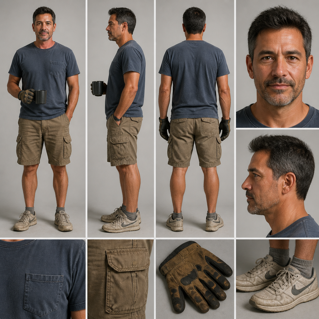 Ben Carter reference sheet