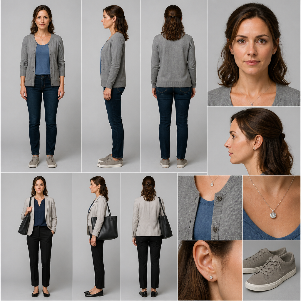 Emily Carter reference sheet