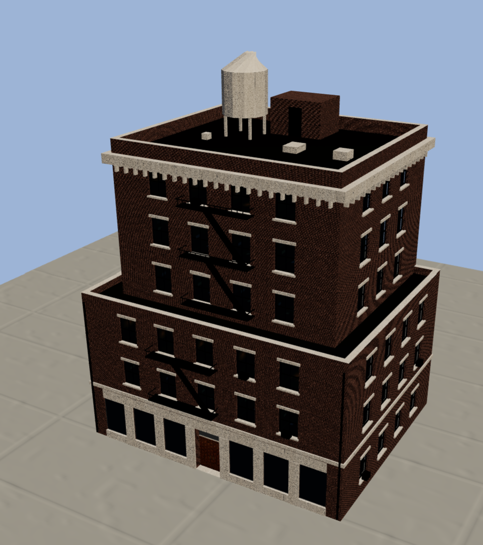 Wasn’t thrilled by how the buildings were coming along in city explorer, so built a procedural building system. This is media from the original Advisory Hour note.