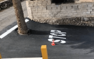 r/NotMyJob - a stop sign on the road