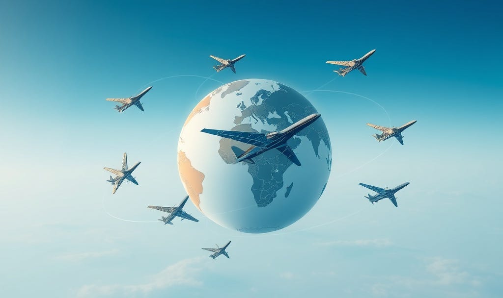 SkyStats - airplane visualizations image from the original Advisory Hour post.