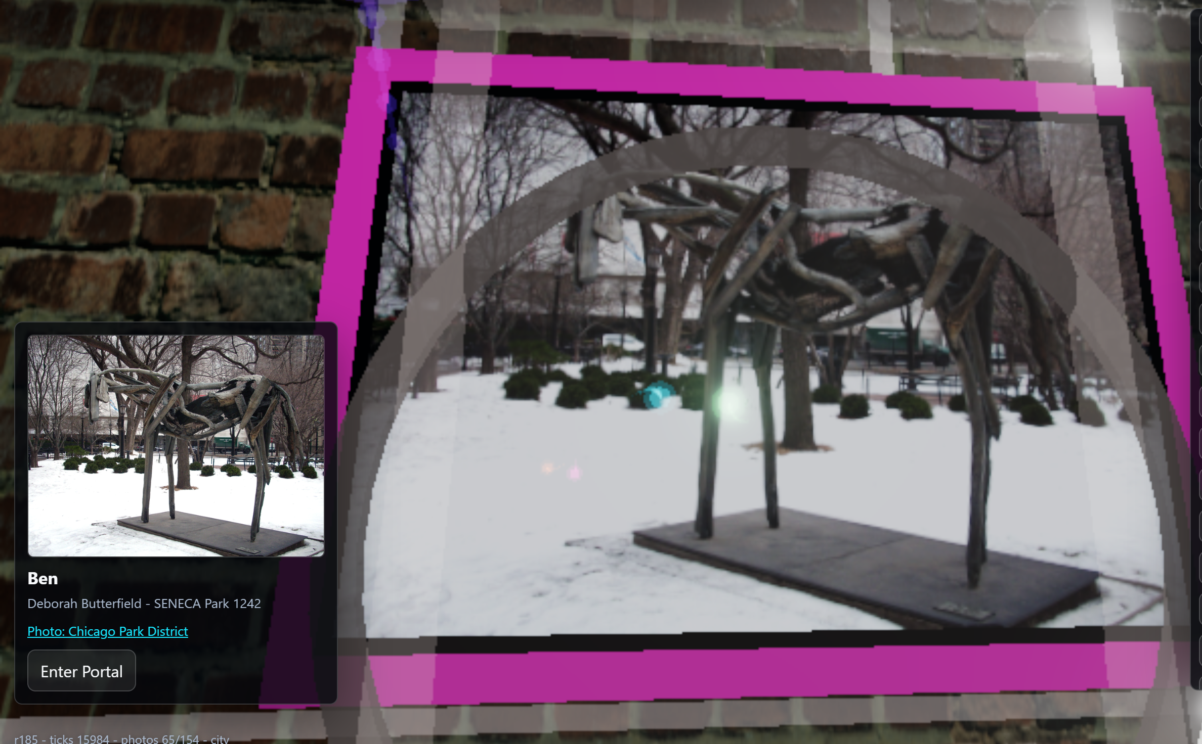 Summer into AI: Eric's Week3 Submission: Chicago Art Dataset screenshot from the original Substack post.