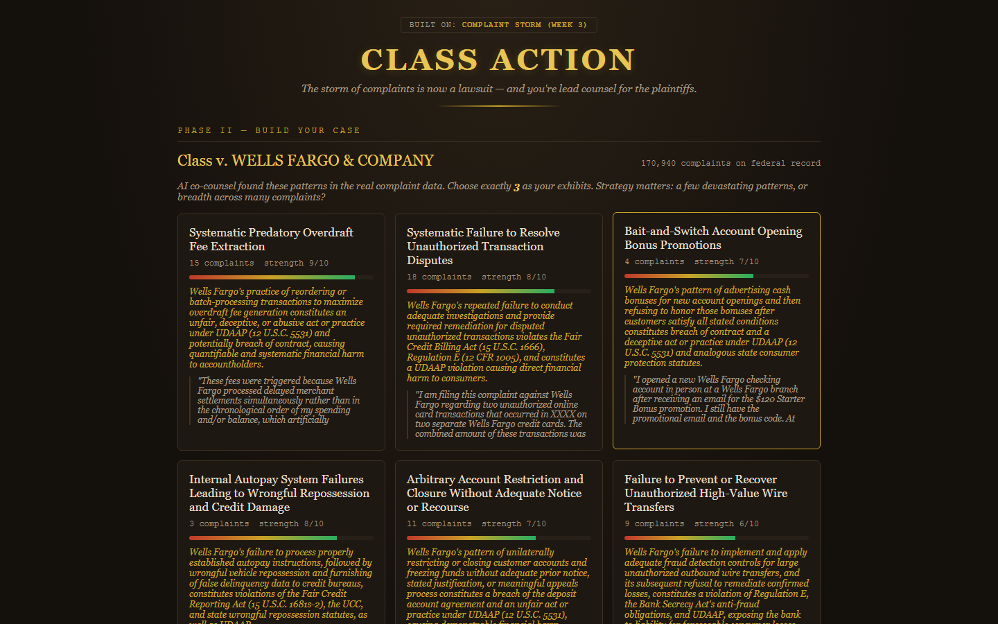 Summer into AI 2026: Class Action screenshot from the original Substack post.