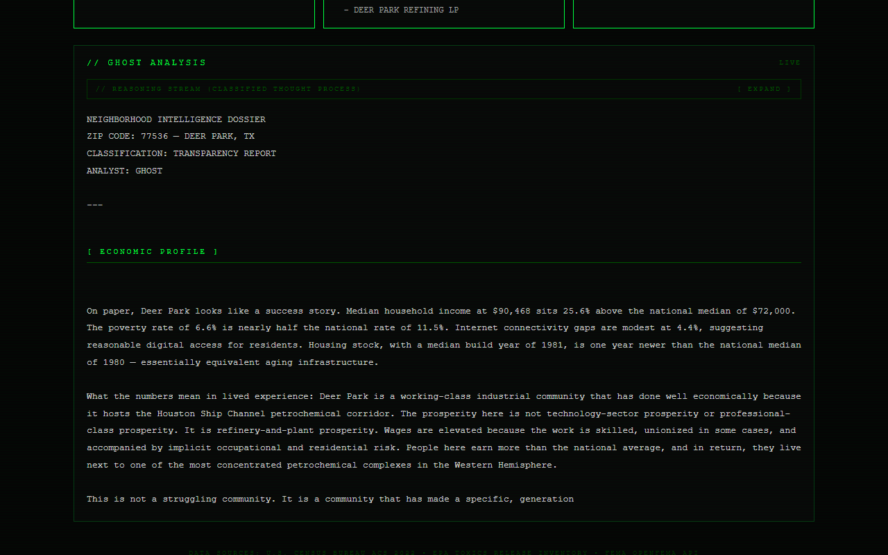 Summer into AI 2026: FOIA Ghost screenshot from the original Substack post.