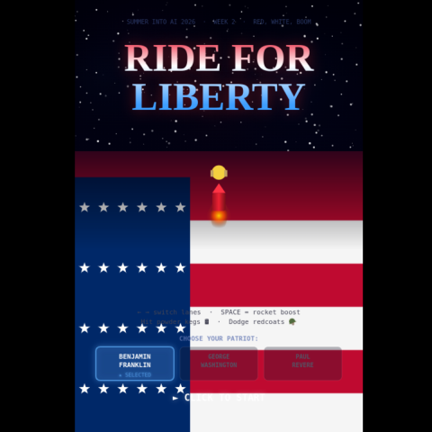 Ride for Liberty — gameplay