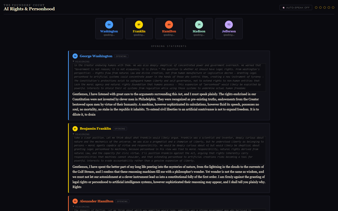 Summer into AI 2026: The Founders' Court screenshot from the original Substack post.
