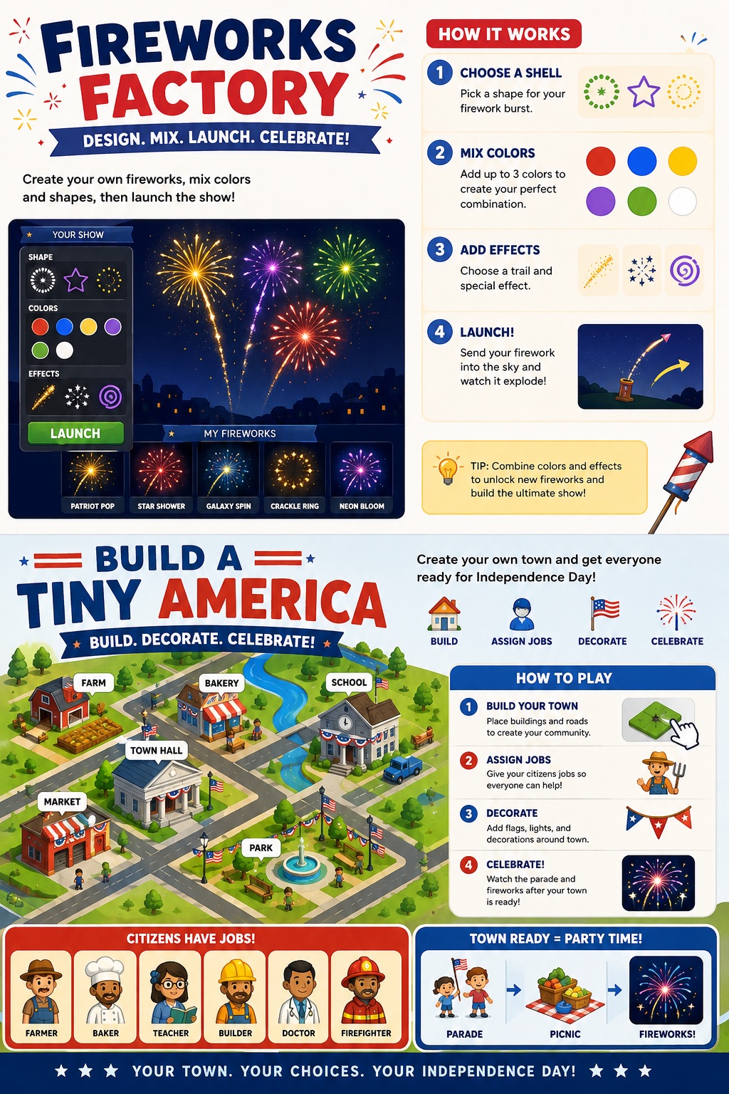 Summer into AI 2026: Week 2 Theme - Red, White, Boom! image from the original Substack post.