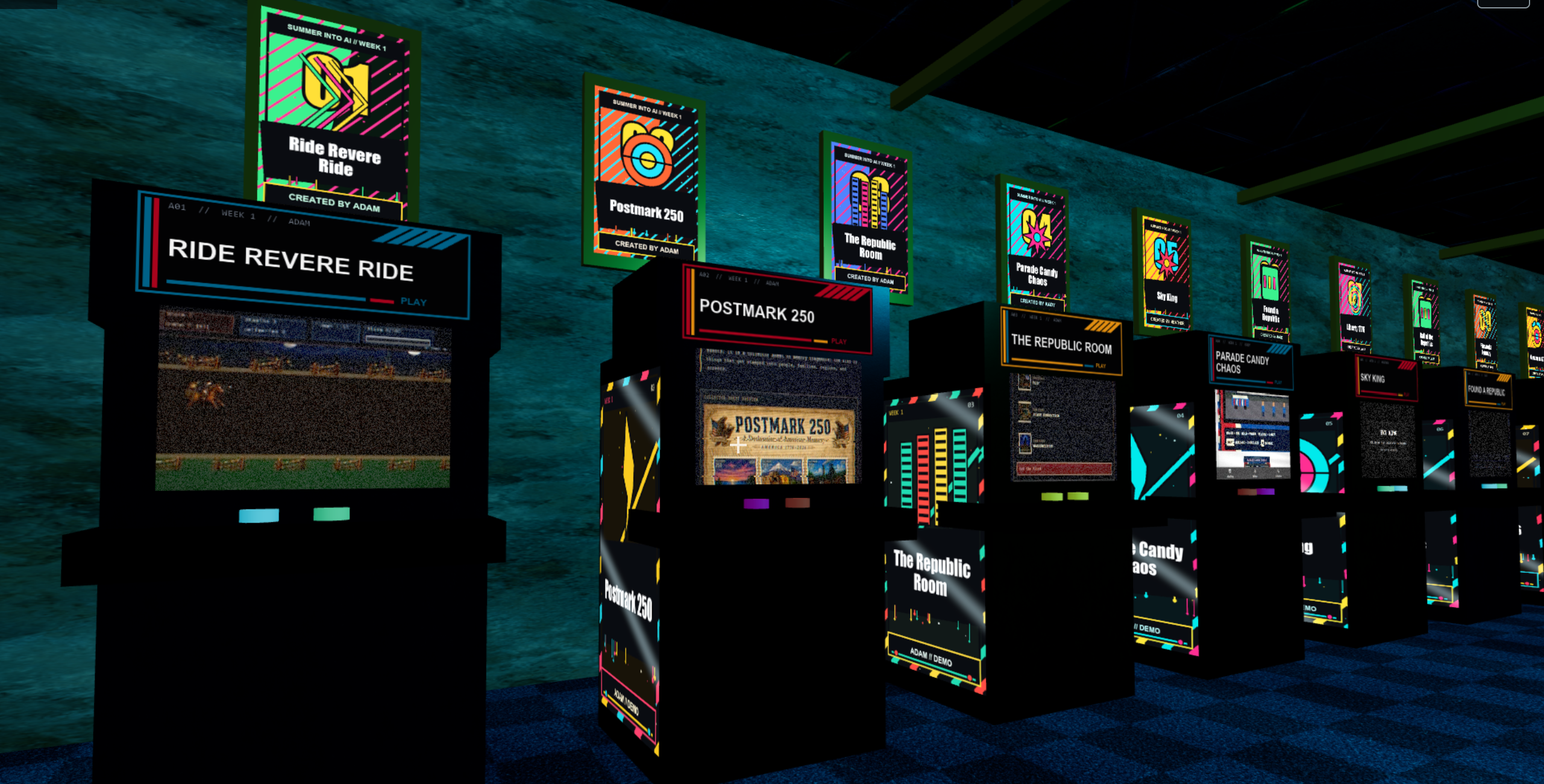 Summer into AI: Eric's Week4 Submission: Arcadia screenshot from the original Substack post.