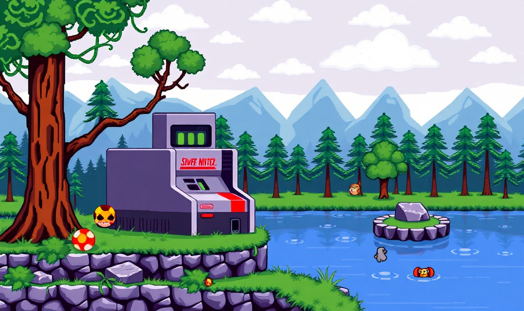 NES 8-bit USA game