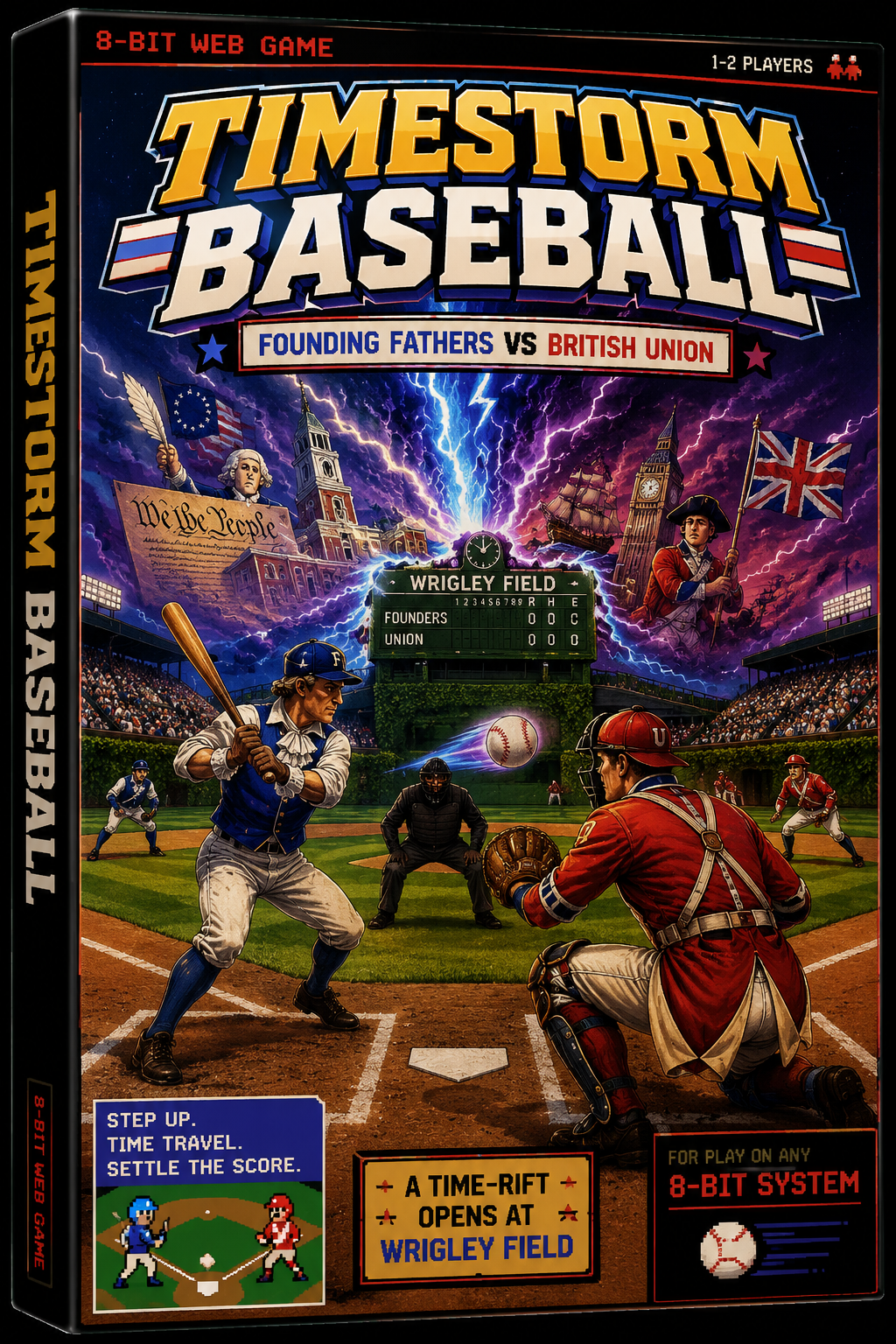 Summer into AI: Timestorm Baseball screenshot from the original Substack post.